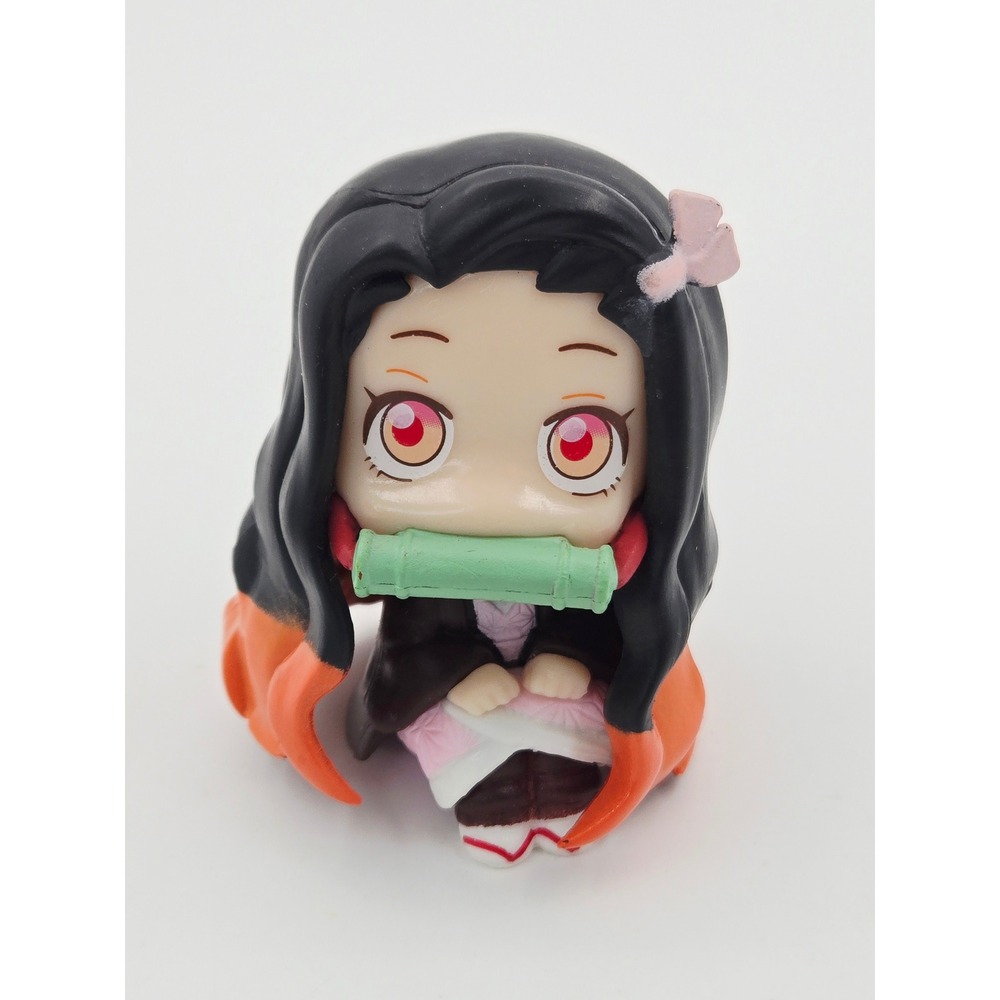 Demon Slayer Nezuko Kamado Mini Figure Sitting Anime Collectible
